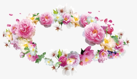 Wreath Pictures Transprent - Transparent Flower Crown Clipart, HD Png Download, Free Download