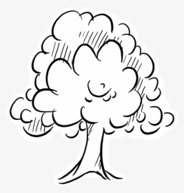 Tree Outline Graphic - Illustration, HD Png Download, Free Download
