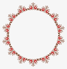 Transparent Embroidery Clipart - Round Frame Vector Png, Png Download, Free Download