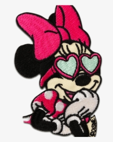 Minnie Mouse Mickey Mouse Embroidery Embroidered Patch - Mickey Mouse Embroidery Sign, HD Png Download, Free Download