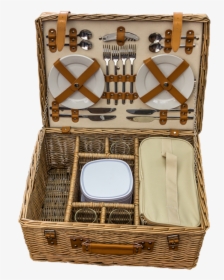 Blenheim Deluxe Fitted Picnic Basket - Picnic Basket, HD Png Download, Free Download