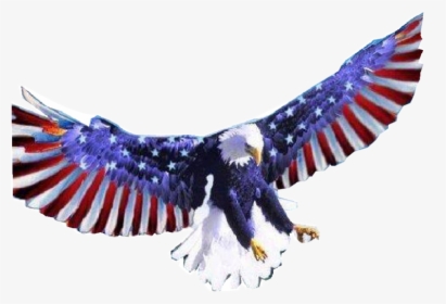 American Flag Eagle Png - Transparent American Eagle Gif, Png Download, Free Download