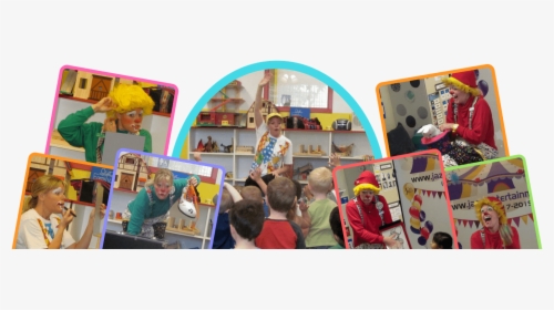 Jazzi Shows Only A Clown Nose Banner - Kindergarten, HD Png Download, Free Download