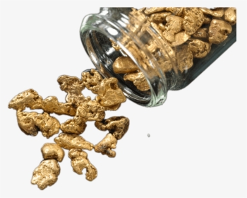 Buy And Sell Gold Flakes And Nuggets - Earrings, HD Png Download, Free Download