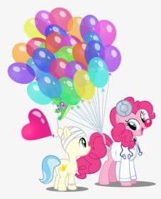 Pixelkitties, Balloon, Bandage, Cancer , Clown Nose, - Eqg Pinkie Pie Clown, HD Png Download, Free Download