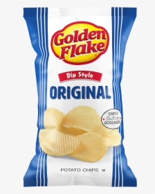 Golden Flake Dip Style Potato Chips, Regular - Potato Chip, HD Png Download, Free Download