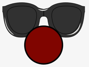 Clown Nose With Glasses, HD Png Download, Free Download