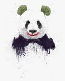 Joker Face Png For Kids - Joker Panda, Transparent Png, Free Download