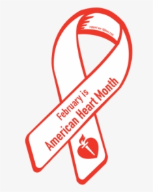 American Heart Month Ribbon - Healthy Heart Month Newsletter, HD Png Download, Free Download