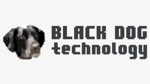 Black Dog Technology"  Width="500 - Monochrome, HD Png Download, Free Download