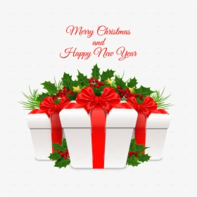 New Year Gift Box Png, Transparent Png, Free Download