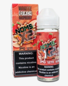 Nomsx2 White Peach Raspberry, HD Png Download, Free Download