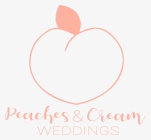 Peaches And Cream Wedding - Heart, HD Png Download, Free Download