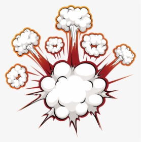 Blast Vector Light Burst - Cartoon Bomb Explosion Png, Transparent Png, Free Download