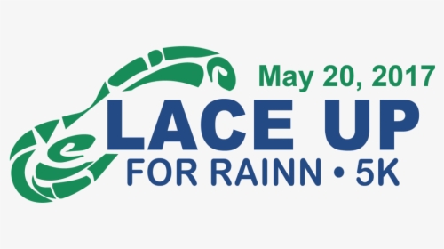 Lace Up For Rainn 5k Logo With Blue Text Over A Green - Calendario Escolar 2011 2012, HD Png Download, Free Download