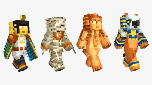 Minecraft Egyptian Mythology Skins, HD Png Download, Free Download