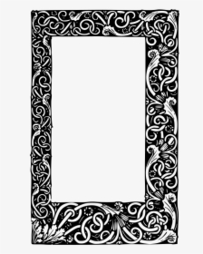 Ornate Frame - Renaissance Border Designs Png, Transparent Png, Free Download