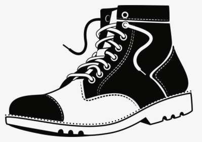 Boot Clipart Shoe - Boot Clipart Black And White, HD Png Download, Free Download