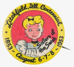 Litchfield, Illinois Centennial Sisters Of The Swish - Cartoon, HD Png Download, Free Download