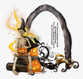 Transparent Halloween Frames Png - Halloween Cluster Frames Png, Png Download, Free Download