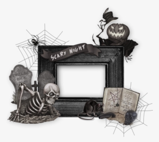 Cadre Halloween Png - Illustration, Transparent Png, Free Download