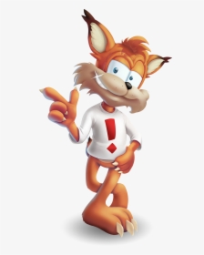 Bubsy The Bobcat, HD Png Download, Free Download