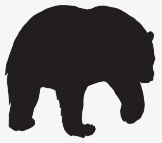 Silhouette Polar Bear American Black Bear Clip Art, HD Png Download, Free Download