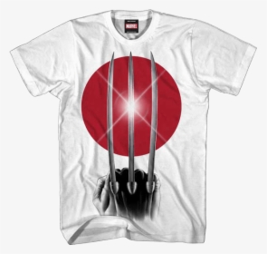 Rising Claws Wolverine T-shirt - T-shirt, HD Png Download, Free Download