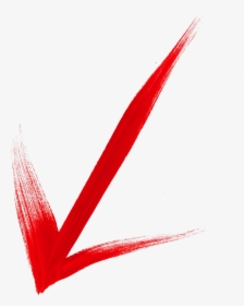 Brush Stroke Arrow Png - Red Arrow Brush Png, Transparent Png, Free Download