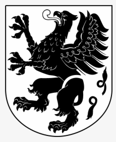 Wojewodztwo Logo Black And White - Pomeranian Voivodeship Flag, HD Png Download, Free Download