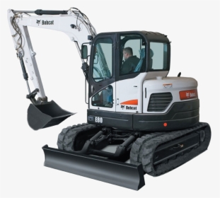 Bobcat Compact Excavator E80, HD Png Download, Free Download