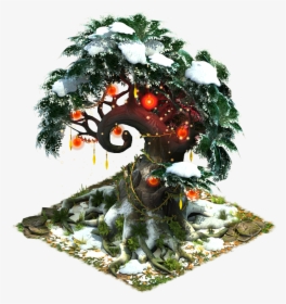 Elvenar Winter Father Tree, HD Png Download, Free Download