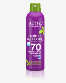 Alba Botanica Sunscreen 70, HD Png Download, Free Download