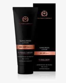 Man Company Sunscreen Lotion, HD Png Download, Free Download