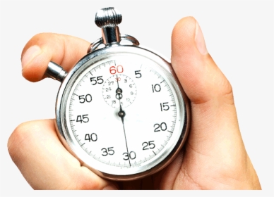 Stopwatch In Hand Png, Transparent Png, Free Download