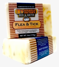 Bed & Bath Flea & Tick Goats Milk Soap For Dogs 6oz - Milk Flea, HD Png Download, Free Download