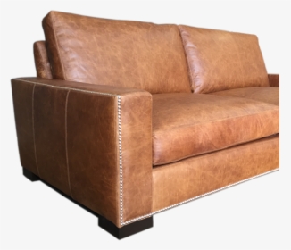 Custom Application Of Nail Head Trim For Your Leather - Studio Couch, HD Png Download, Free Download