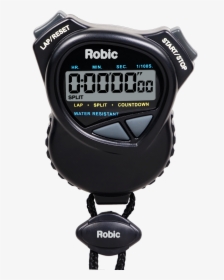 Robic 1000w Dual Stopwatch/countdown Timer- Black - Stopwatch Timer, HD Png Download, Free Download