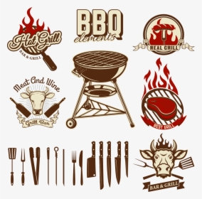 Barbecue Chophouse Restaurant Kebab Grilling - Meat Smoker Clipart, HD Png Download, Free Download