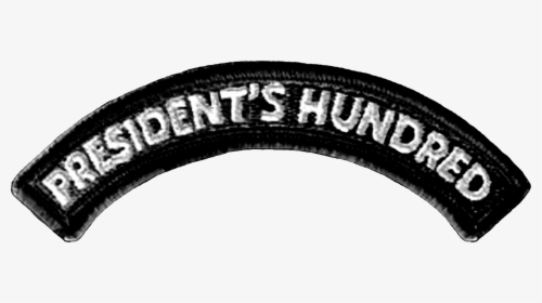 Uscg Presidents 100 Cloth Tab - Coast Guard President's Hundred, HD Png Download, Free Download