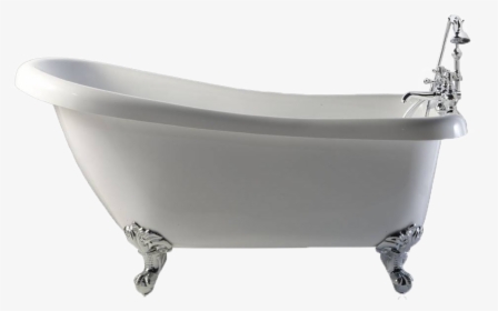 White Classic Bath Png - Bathtub Png, Transparent Png, Free Download