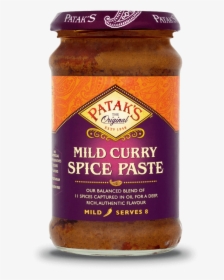 Mild Curry Spice Paste - Pataks Mild Curry Paste, HD Png Download, Free Download