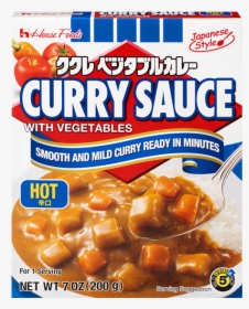 Curry Sauce With Vegetables Hot 7oz - House Foods Curry, HD Png Download, Free Download