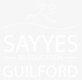 Say Yes To Education - Johns Hopkins Logo White, HD Png Download, Free Download