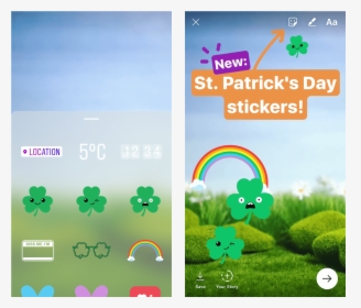 St Patricks Day Instagram Story, HD Png Download, Free Download