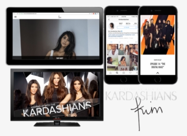 Kim Kardashian Across Channels - "keeping Up With The Kardashians" (2007), HD Png Download, Free Download