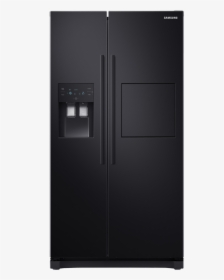 Black American Fridge Freezer, HD Png Download, Free Download