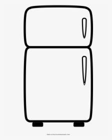 Fridge Coloring Page - Line Art, HD Png Download, Free Download