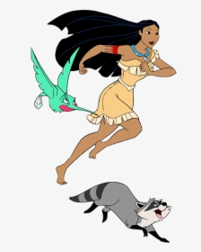 Pocahontas Meeko And Flit, HD Png Download, Free Download