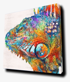 Iguana Black And White, HD Png Download, Free Download
